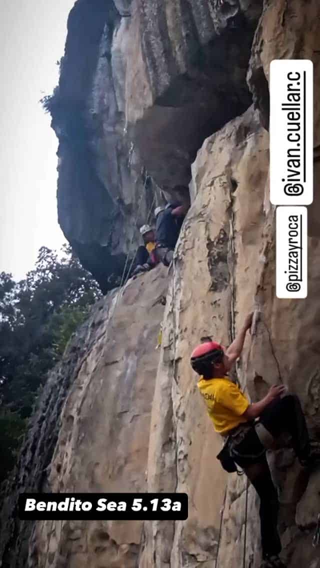 Escalador en ruta